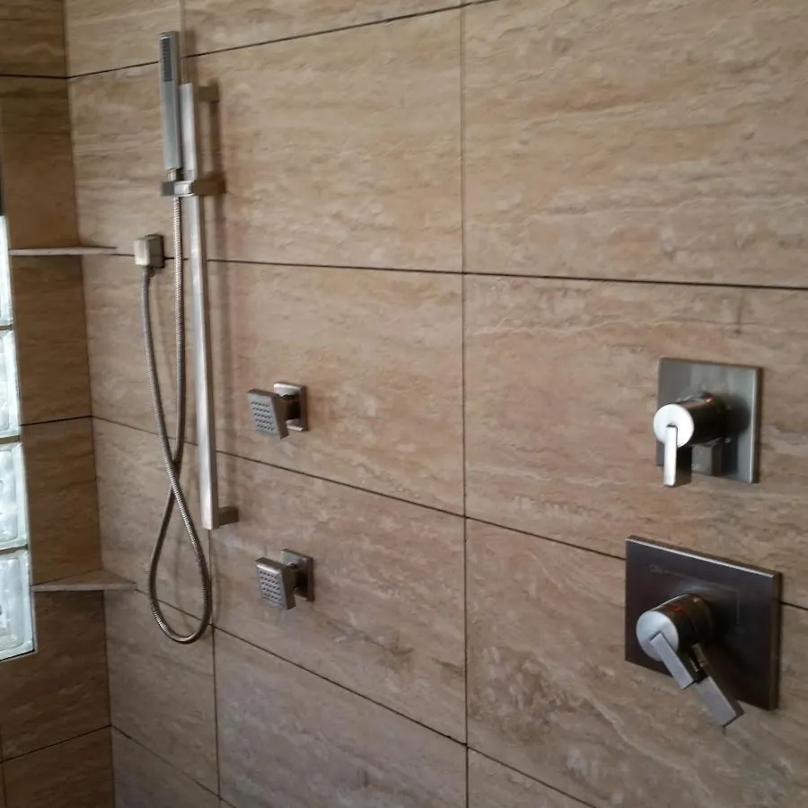 Shower fixture installation for Water Heater Replacement in Bonham